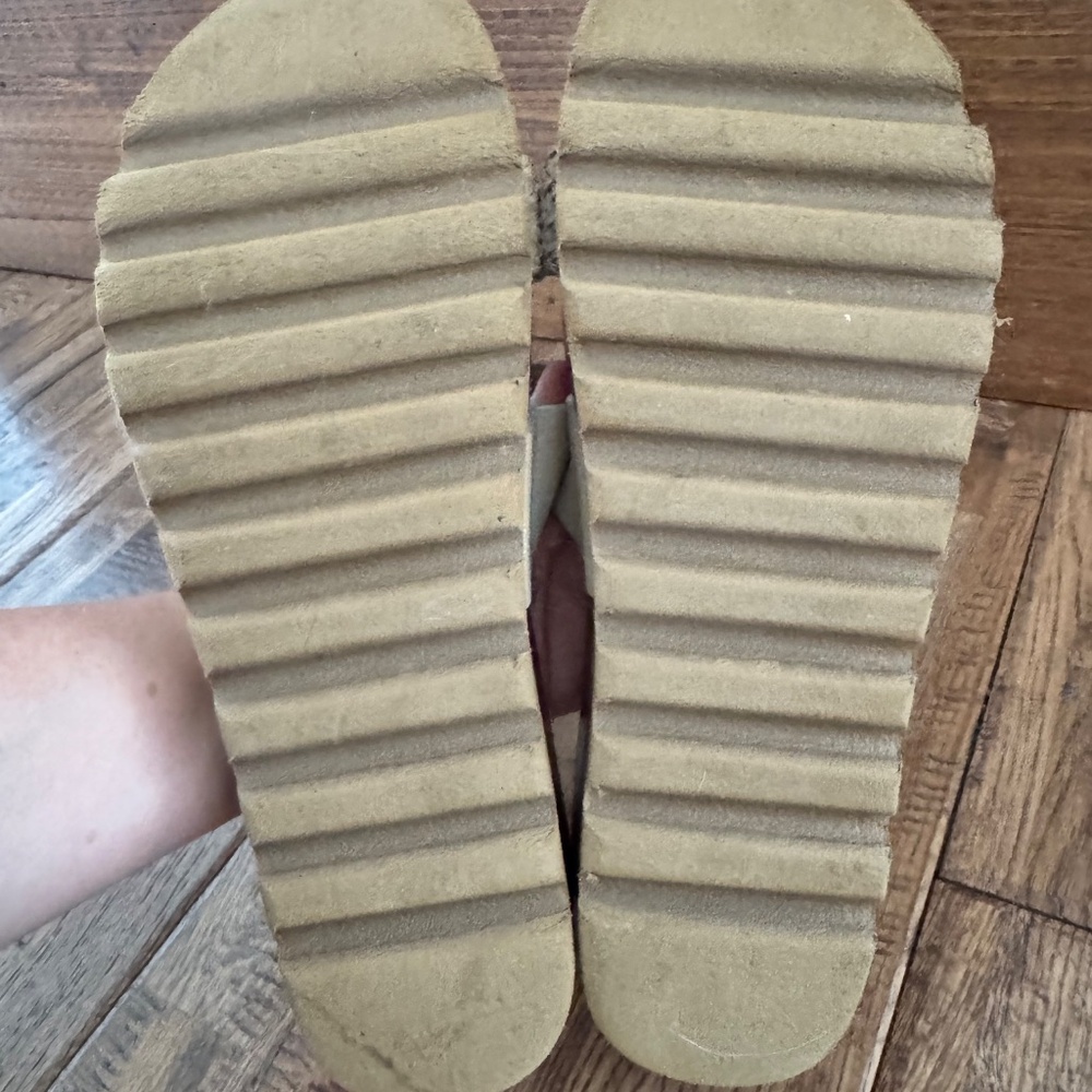 Reef Cushion Vista Platform Slip On Sandals Slide Women's‎ Size 9 Vintage S - Picture 7 of 8